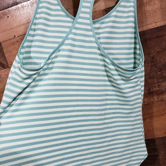 Calia by Carrie Underwood move striped racerback tank top woman's size medium - Picture 10 of 13